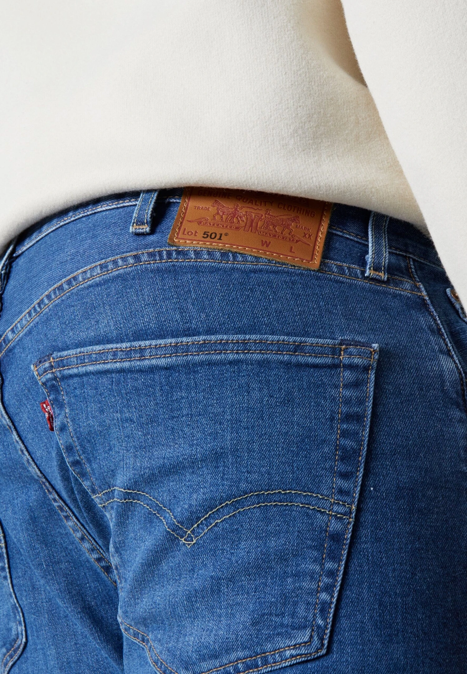 Levi's® Plus Original - Jean Droit - Blue Denim/ Blue 5 Levi's® Plus Original - Jean Droit - Blue Denim/ Blue – Image 5