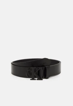 Calvin Klein Jeans Round Mono Belt - Ceinture - Black
