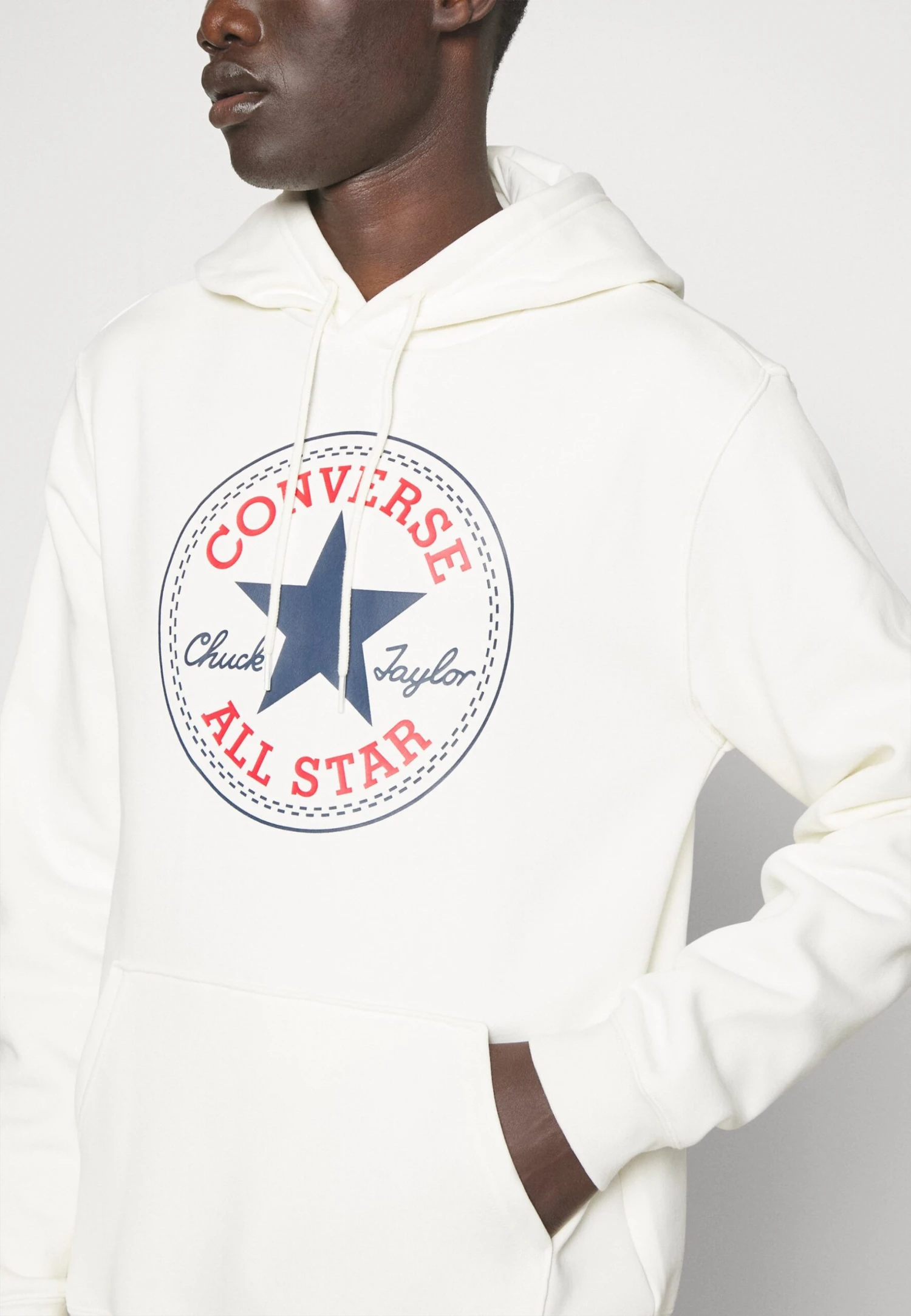 Converse All Star Unisex - Sweat À Capuche - Converse Egret 5 Converse All Star Unisex - Sweat À Capuche - Converse Egret – Image 5