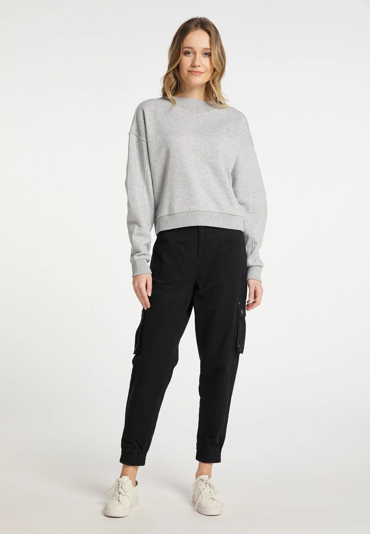 Dreimaster Takelage - Sweatshirt - Hellgrau Melange 2 Dreimaster Takelage - Sweatshirt - Hellgrau Melange – Image 2