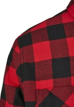 URBAN CLASSICS Chemise - Black/Red -Vêtements Magasin da296aae151446338ae916d001f58844