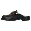 Aus Mit Goldfarbener Kette - Mules - Black
