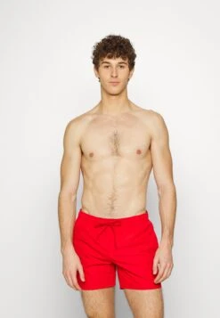 Lacoste Swimwear - Short De Bain - Red/Green