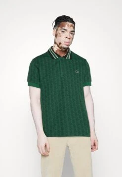 Lacoste Exclusive Monogram Polo - Polo - Rocket/Sinople