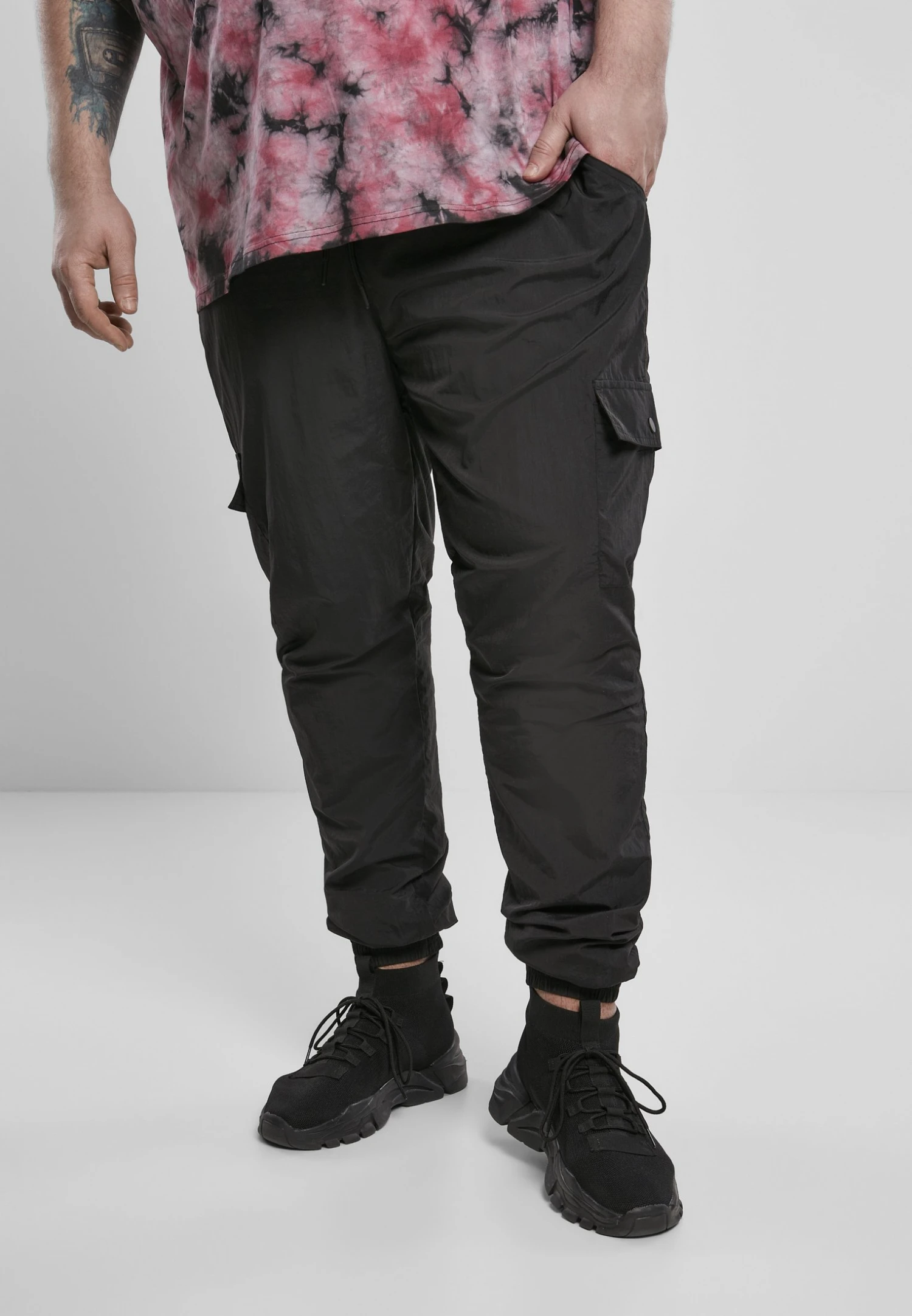 URBAN CLASSICS Pantalon De Survêtement - Black 4 URBAN CLASSICS Pantalon De Survêtement - Black – Image 4