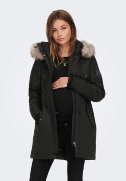 Vêtements Magasin 32 ONLY MATERNITY Olmiris Winter - Manteau D'Hiver - Black