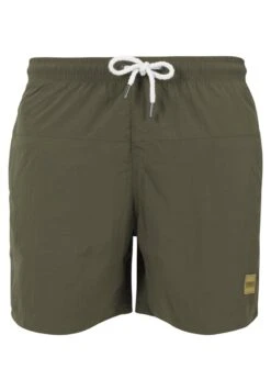 URBAN CLASSICS Block - Short De Bain - Olive -Vêtements Magasin ee963c2af4834248af77095fc7913311