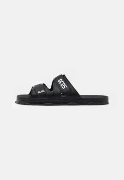 GCDS Pool Slides Unisex - Sandales De Bain - Black