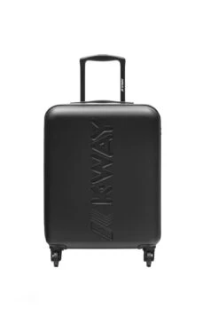 Nouvelles versions 19 Trolley K-Way K-Air Spinner S Cabina - Valise À Roulettes - Nero
