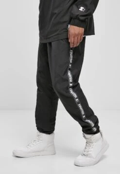 Nouvelles versions 7 URBAN CLASSICS Starter - Pantalon De Survêtement - Black