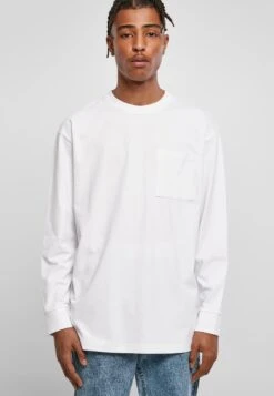 URBAN CLASSICS Heavy Oversized - T-Shirt À Manches Longues - White