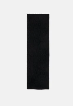 Versace Scarf Repeat Towel Stitch Serie Unisex - Écharpe - Black