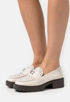 Coach Leela Stud Loafer - Mocassins - Off White