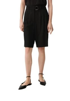 Comma Bermuda - Short - Schwarz 12 Comma Bermuda - Short - Schwarz -Vêtements Magasin fd1982a9954041ee8b7a0666c0fc08e6