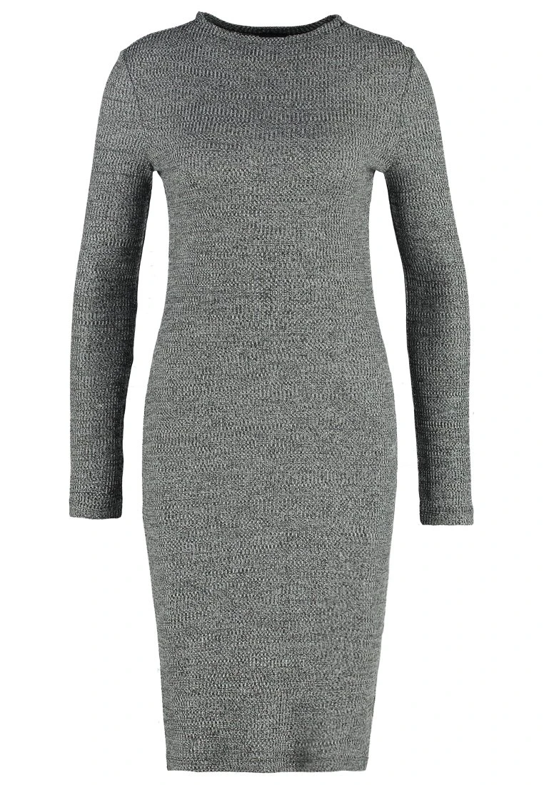 URBAN CLASSICS Ladies Rib Dress - Robe Pull - Charcoal 6 URBAN CLASSICS Ladies Rib Dress - Robe Pull - Charcoal – Image 6
