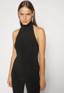 Norma Kamali Halter Turtle Catsuit Footie - Combinaison - Black 13 Norma Kamali Halter Turtle Catsuit Footie - Combinaison - Black -Vêtements Magasin fe6071170d204cb1981f2f4627e0803e